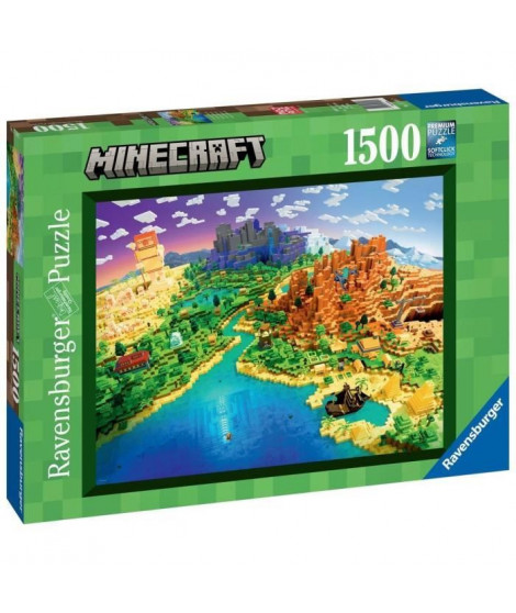 Puzzle 1500 p monde Minecraft