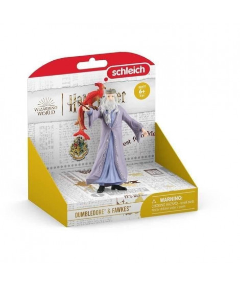 SCHLEICH - Dumbledore et Fumseck - 42637 - Gamme Harry Potter