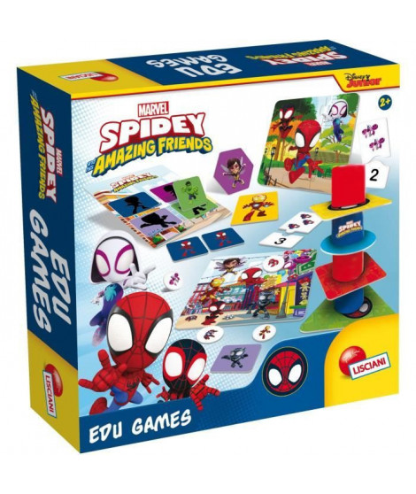 Collection de 10 jeux éducatifs pour les plus petits - Spidey - Edu Games - LISCIANI