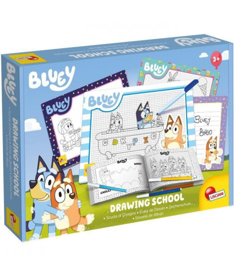 Ecole de dessin - Bluey drawing school - pour apprendre a dessiner - LISCIANI