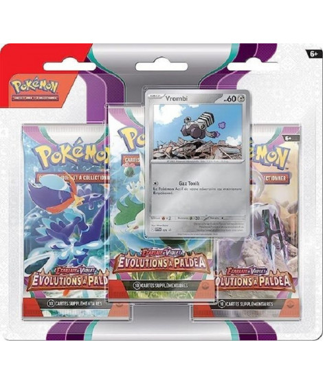 Pokémon EV02 : Pack 3 boosters