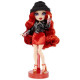 Rainbow High Tentpole PR Theme Doll - RED - 1 robe de Gala et 1 tenue decontractée + accessoires et carnet de croquis