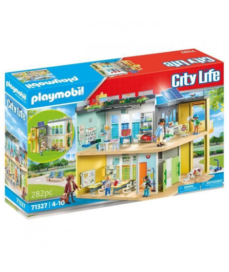 PLAYMOBIL 71327 Ecole aménagée- City Life - L'école - Aimer apprendre Univers scolaire