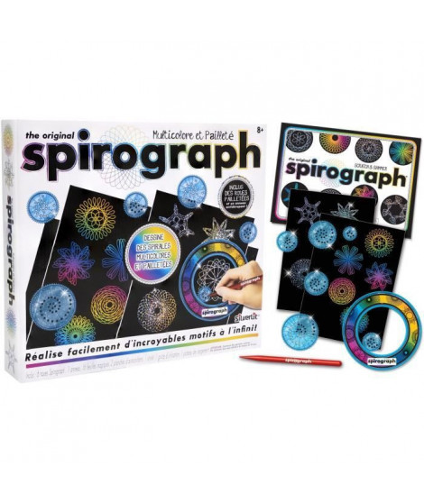 Multicolore et Pailleté - SPIROGRAPH