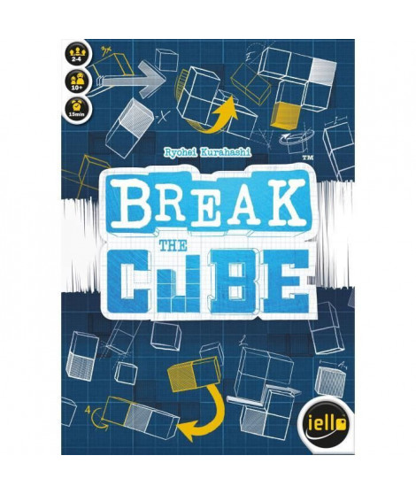 BREAK THE CUBE - Jeu de société - Réflexion - IELLO 51950