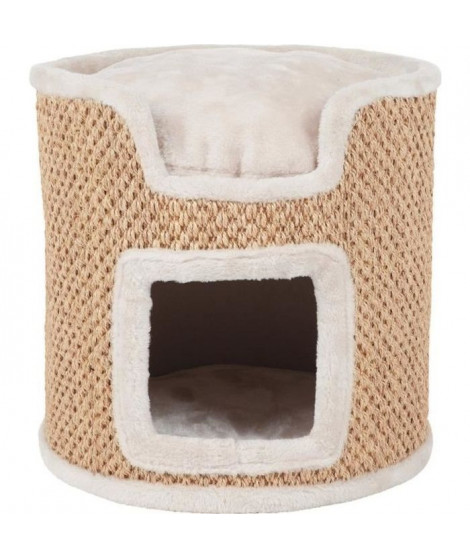 TRIXIE Tour Ria - H37 cm - Gris clair - Pour chat