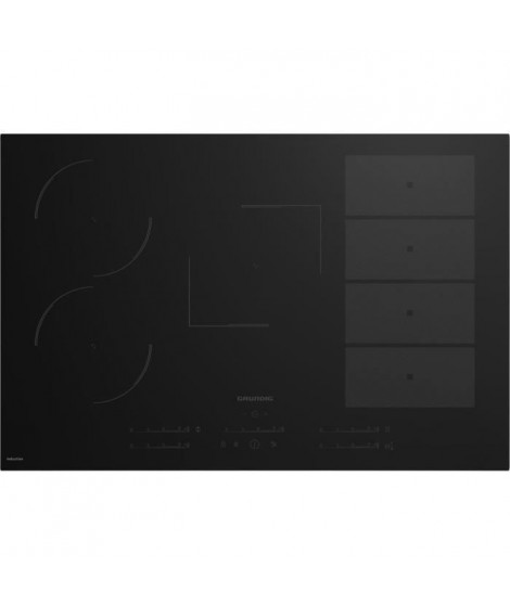 Plaque de cuisson induction GRUNDIG - 5 feux - 80 cm - GIEI827578PN