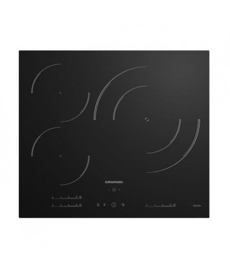 Plaque de cuisson induction GRUNDIG - 3 feux - 60 cm - GIEI627379PN