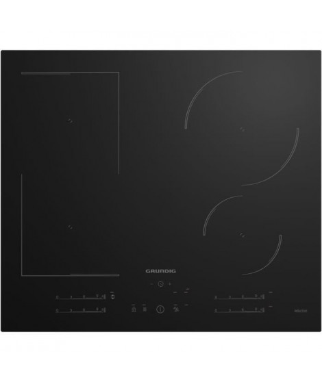 Plaque de cuisson induction GRUNDIG - 4 feux - 60 cm - GIEI627474PN