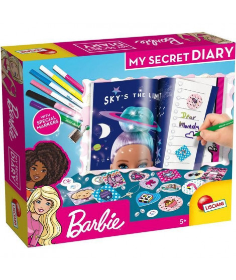 Journal a personnaliser - Barbie le journal secret - LISCIANI