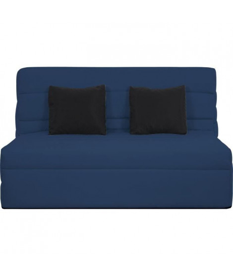 DUNLOPILLO Banquette BZ 2 places - Bleu - ReVEUR