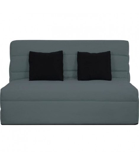 DUNLOPILLO Banquette BZ 2 places - Gris - ReVEUR