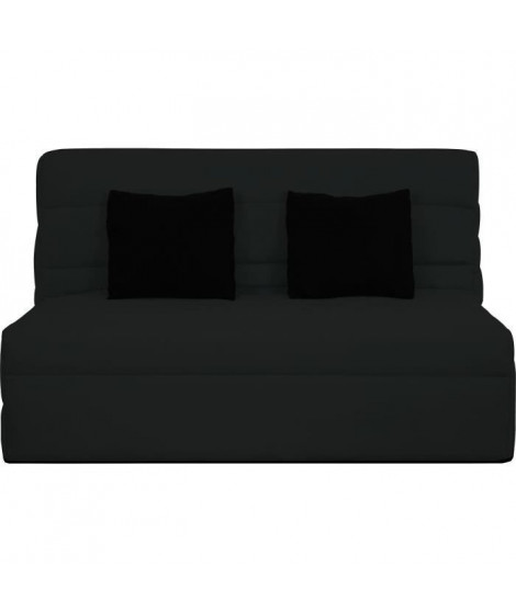 DUNLOPILLO Banquette BZ 2 places - Noir - ReVEUR