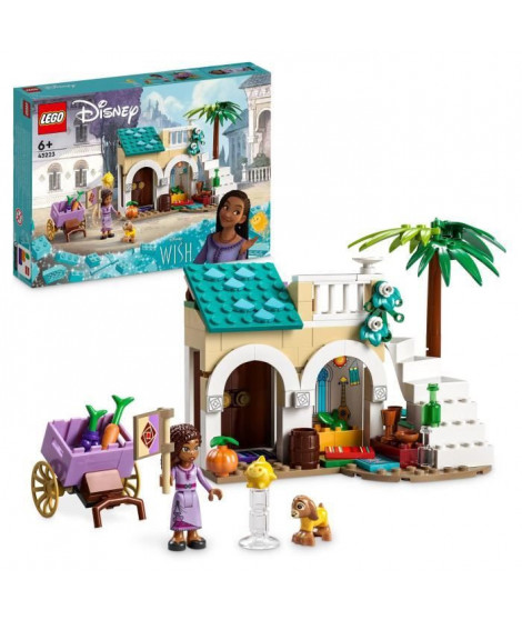 LEGO Disney Wish 43223 Asha dans la Ville de Rosas, avec Poupée