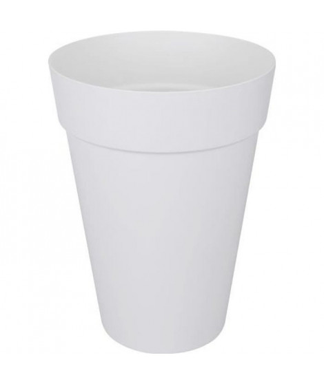 ELHO Pot de fleurs rond haut Loft Urban - Ø 28 cm - Blanc