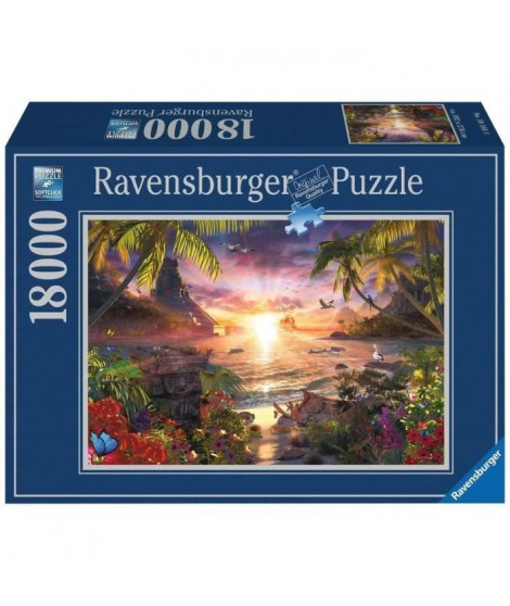 Puzzle 18000 pieces - Paradis au soleil couchant - Ravensburger