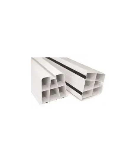 JEU DE SUPPORT PVC BLANC 45 CMS