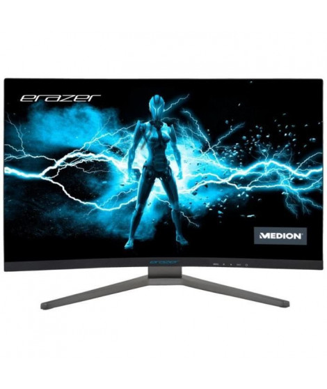 Ecran PC Gamer incurvé - MEDION MD21506 - 27 QHD - Dalle VA - 1 ms - 165 Hz - HDMI / DP - Freesync