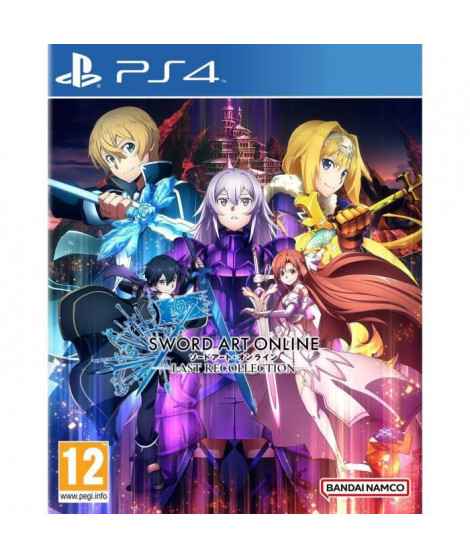 Sword Art Online Last Recollection - Jeu PS4