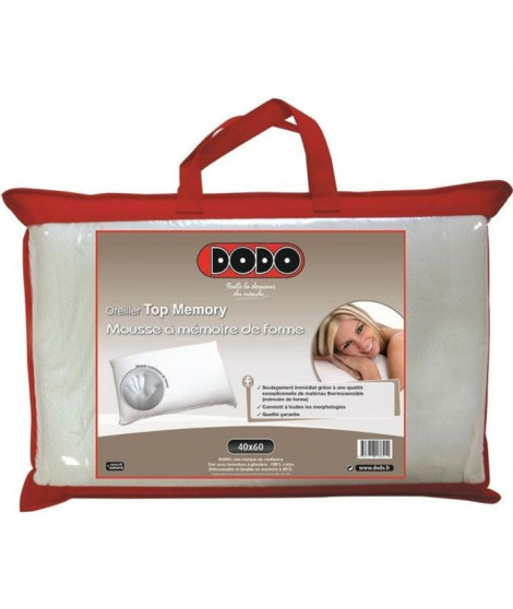 DODO Oreiller TOP MEMORY 40x60cm