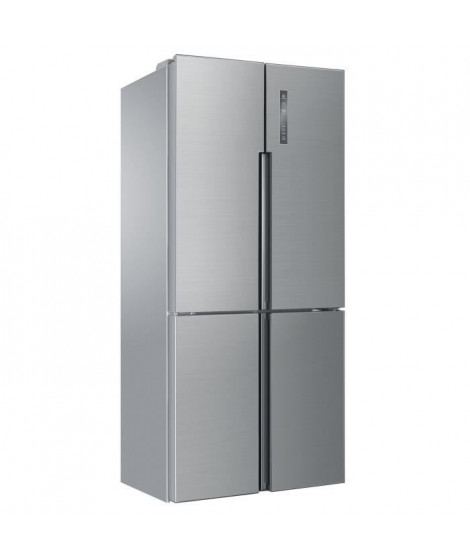 Réfrigérateur congélateur - Haier HRC-45D2H - Multi-portes  No frost - 468L (314+154)  H180 x 83L  Gris