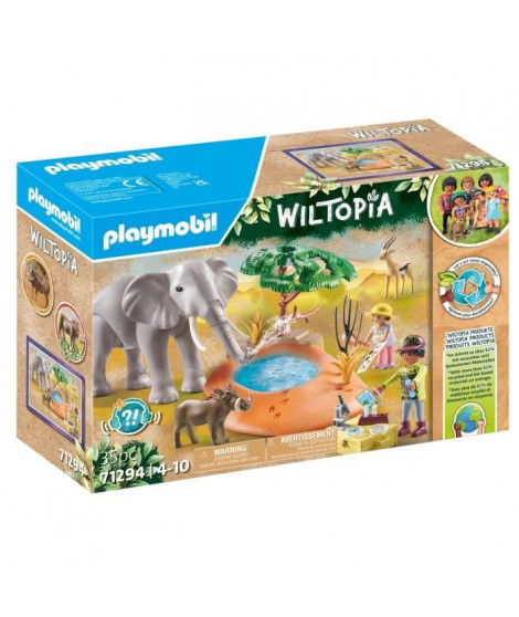 PLAYMOBIL 71294 Explorateurs avec animaux de la savane - Wiltopia