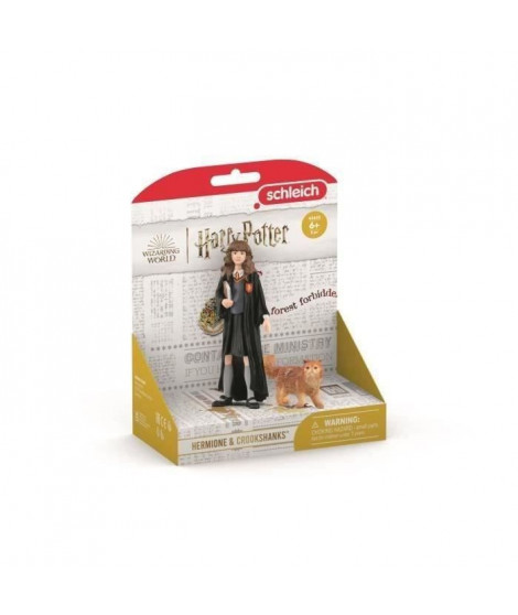 SCHLEICH - Hermione et Pattenrond - 42635 - Gamme Harry Potter