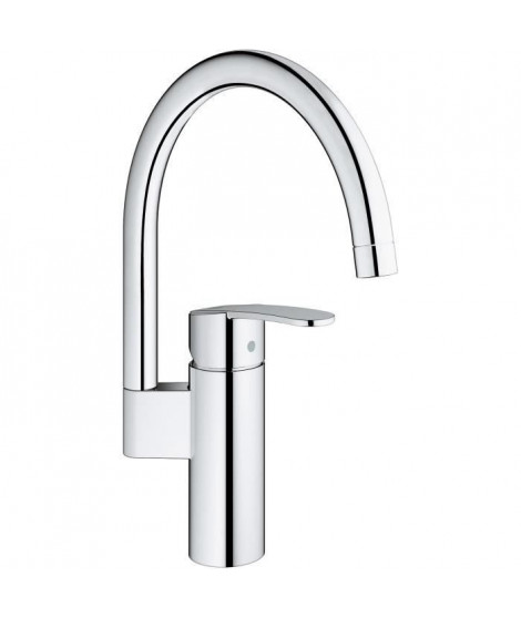 Robinet de cuisine - Chromé - Bec Haut - GROHE Wave Cosmopolitain - 32449001