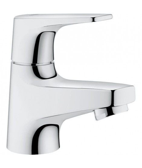 Robinet salle de bains monofluide lave-mains - GROHE Start Flow - Taille XS - Chromé - Economie d'eau - 20577000