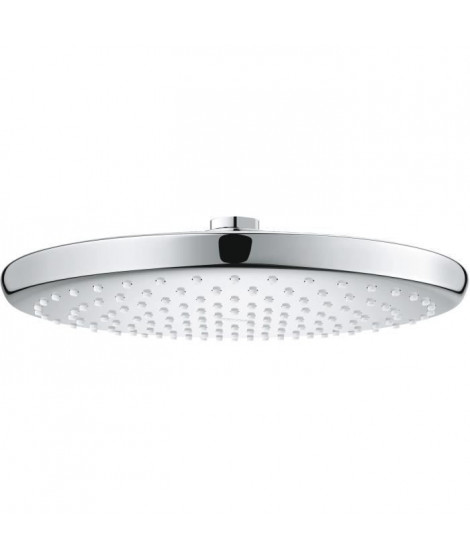 Douche de tete ronde - GROHE Vitalio Start 250 - 1 jet - 250 mm - Chromé - Economie d'eau - Débit d'eau uniforme - 26815000