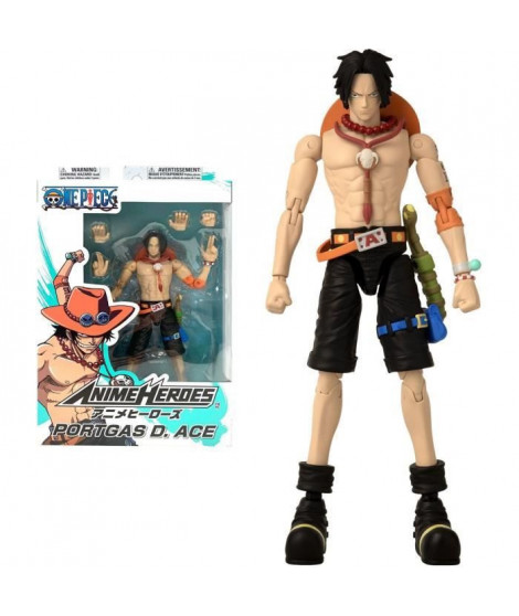 Bandai - Anime Heroes - One Piece - Figurine Portgas D. Ace 17 cm - 36934