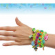 Bandai - Rainbow Loom Mega Combo Set - Fabrication de bracelets - Métier a tisser avec 5600 élastiques - Charms et Perles - C…