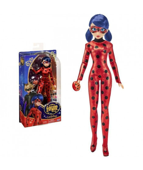 Bandai - Miraculous Ladybug et Chat noir - Poupée - Ladybug - Marinette - Poupée mannequin articulée 26 cm - P50014