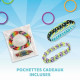 Bandai - Rainbow Loom Original  Fabrication de bracelets - Métier a tisser avec 600 élastiques - ?CD00001