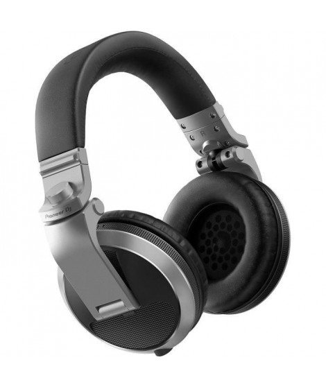 Casque DJ filaire - PIONEER DJ - HDJ X5 - Argent