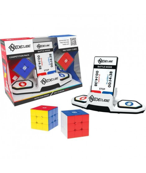 GOLIATH Nexcube Battle Pack - a partir de 8 ans - coffret de 2 nexcube 3x3