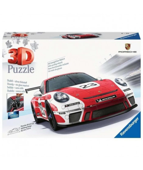 Puzzle 3D Porsche 911 GT3 Cup Salzburg (avec grille)