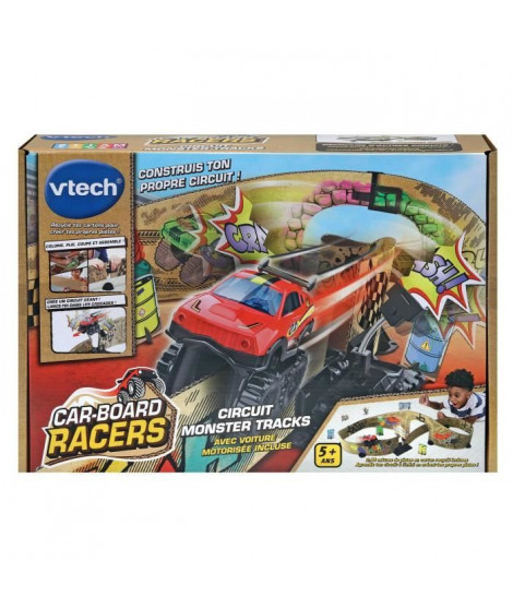 VTECH CAR-BOARD RACERS - CIRCUIT MONSTER TRACKS