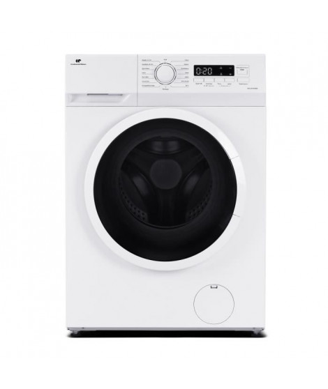 Lave-linge 9 kg 1400 trs - moteur inverter - Classe A - blanc