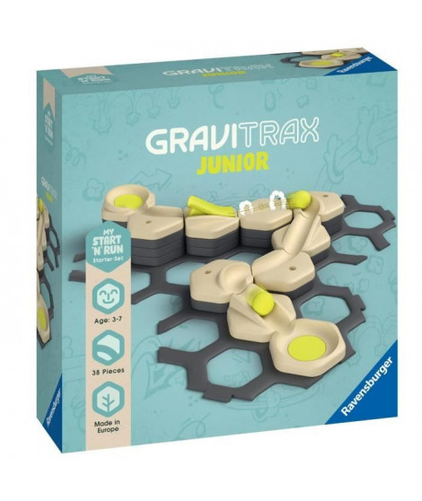 GraviTrax JUNIOR Set d'extension Start and Run - Circuits de billes - des 3 ans - 27531 - Ravensburger