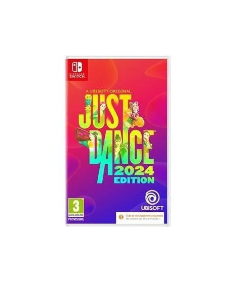 Just Dance 2024 Edition - Jeu Nintendo Switch (code dans la boîte)