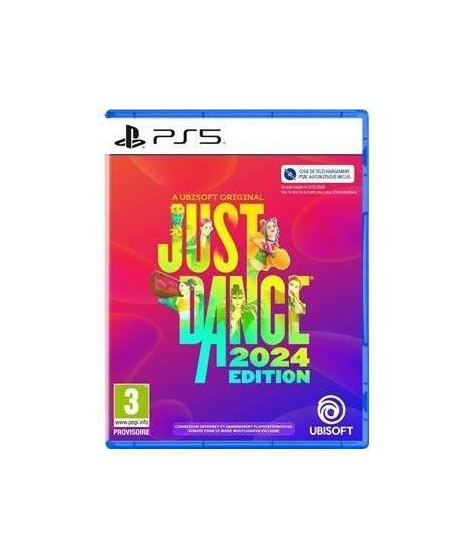 Just Dance 2024 Edition - Jeu PS5 (code dans la boîte)