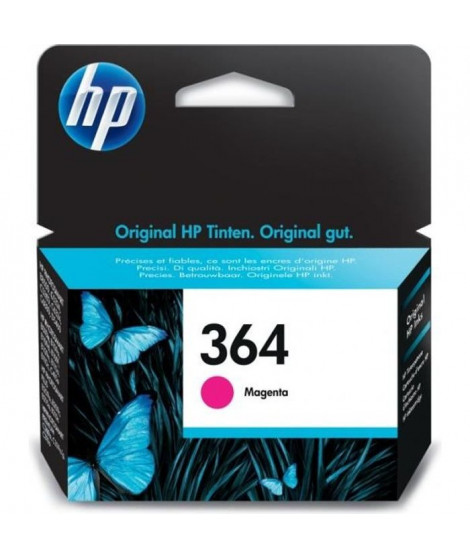 HP 364 Cartouche d'encre magenta authentique (CB319EE) pour HP DeskJet 3070A et HP Photosmart 5525/6525