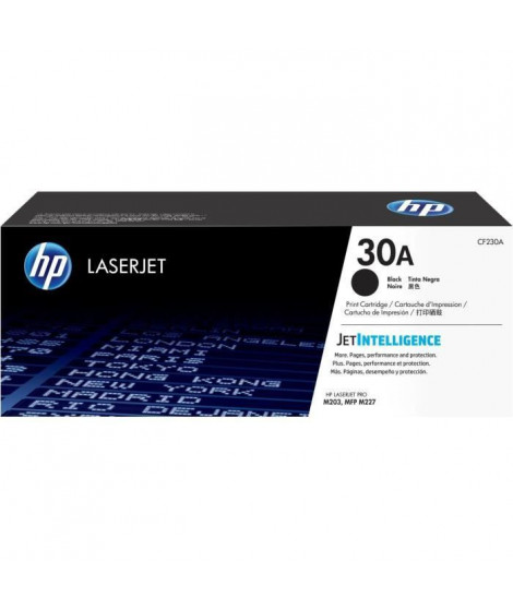 HP 30A Cartouche de toner noir LaserJet authentique (CF230A) pour HP LaserJet M203HP Laserjet Pro M227