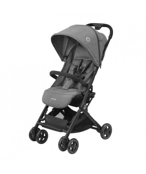 MAXI-COSI Poussette canne ultra compacte Lara 2, 1233029110, de la naissance a 4 ans, jusqu'a 22kg, pliage facile, Select Grey