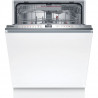 Lave-vaisselle tout intégrable BOSCH SMV6EDX00E SER6 - 13 couverts - Induction - L60cm - 42dB - Classe B - Blanc