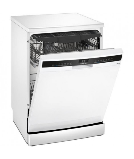 Lave-vaisselle pose libre SIEMENS SN23HW02ME iQ300 - 14 couverts - Induction - L60cm - 42dB - Blanc