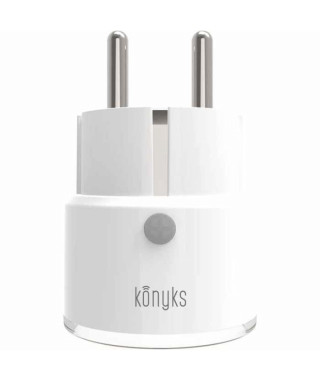 Prise connectée WiFi 10A avec compteur de consommation - Konyks Priska Mini 3 FR