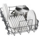 Lave-vaisselle pose libre SIEMENS iQ300 SR23HW52ME - 10 couverts - Induction - L45cm - 46 dB - Blanc
