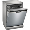 Lave-vaisselle pose libre SIEMENS SN23HI02ME iQ300 - 14 couverts - Induction - L60cm - 42dB - Gris Inox